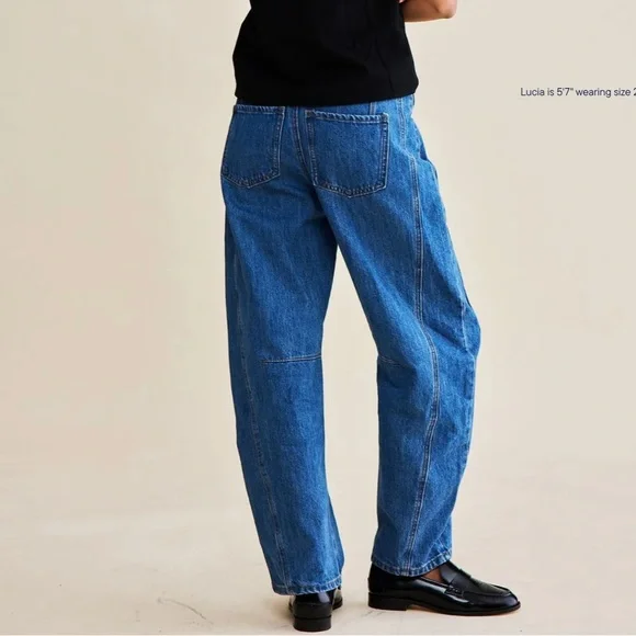 Parke The Horseshoe Jeans in Medium Wash - Picture 3 of 11
